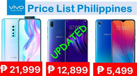 vivo phones price philippines|vivo Smartphones Price List in the Philippines.